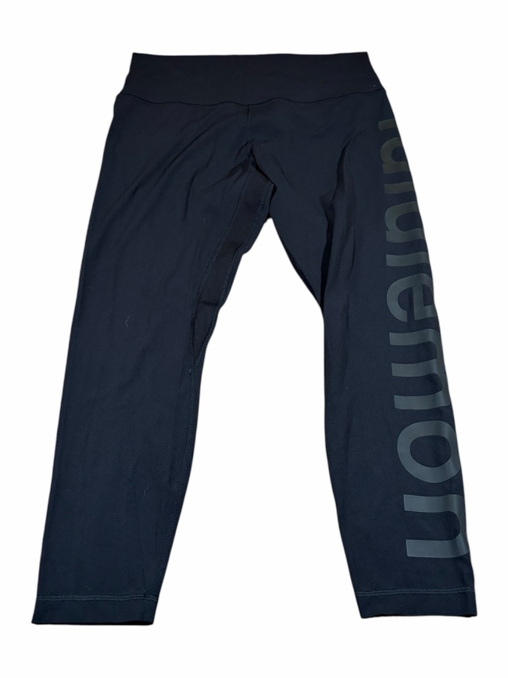Lululemon Align High-Rise Pant 25" *Graphic Logo (Black) Size 14